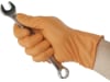 Einmalhandschuh "Tiger Grip" Gr. XL, 90 St., Nitril, orange