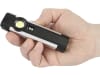 KUNZER LED-Akku-Arbeitsleuchte 70 lm; 250 lm, mit Arbeits-, Kopf- und UV-Licht, schwarz; alu, PL-031