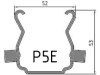Dr. Reisacher Endpfahl Stahl (stückverzinkt)  Profil P5E-System  