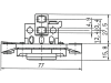 Generatorregler "EL 14V/HR10" 14,0 – 14,4 V, Ø 28 mm, Regelung negativ, mit Dichtung, 082 966 030