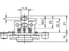 Generatorregler "Bosch EL 14,1 V, 4C, Ø 28 mm" 14,0 – 14,4 V, Ø 28 mm, Regelung negativ, 082 966 021