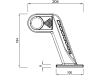 Herth + Buss LED-Positionsleuchtensatz "BDS-2" links/rechts, 204 x 194 x 57 mm, 12 – 24 V, 82 710 490