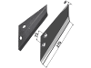 Industriehof® Scharflügel rechts, 270 mm, Abstand Bohrungen 75 mm für Landsberg, Pöttinger, 101.LAN-01R