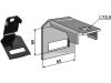 Industriehof® Zinkenhalter "A" für Kultizinken 45 x 10 mm, Passender Rahmen 50 x 50 mm für Dal-Bo, Väderstad, 1.HH998