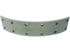 Bremsbelag, 248 x 50 x 6 mm, Ø 300 mm, Bohrungen 12, für Bautz, John Deere, Deutz-Fahr