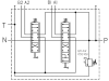 Einhebelsteuerventil dw/dw+S, 70 l/min, Einhebelsteuerung mit 2 Seilzügen 2.000 mm