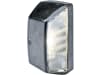 Hella® Kennzeichenleuchte hinten links/rechts, R10W, schwarz, quadratisch, 102 x 55 x 56,5 mm, Sockel BA15s, 2KA 003 389-061