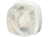 Hella® Positionsleuchte quadratisch, vorn links/rechts, 62 x 62 x 40 mm, Gehäuse weiß, 2PF 003 057-001