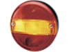 Hella® Schlussleuchte rund, links/rechts, Ø 140 mm, P21W / R5W, Schlusslicht; Bremslicht; Blinklicht, 2SD 001 685-211