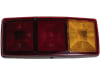 Hella® Schlussleuchte quadratisch, rechts, 344 x 147 x 72 mm, P21W; R10W, Schlusslicht; Bremslicht; Blinklicht, 2SD 003 167-021