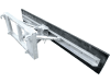 Düvelsdorf Gummischieber 2,10 – 2,60 m, mit Euro-Aufnahme, mechanisch verstellbar, 36-17400