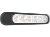 LED-Warnblinkleuchte oval, weiß, 132,7 x 28,2/35,4 x 28,0 mm, 12 – 36 V, 098 286 275