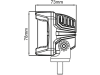 LED-Arbeitsscheinwerfer 1.516 lm 30 W, 10 – 30 V, 15 LEDs, , 098 174 605