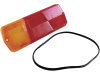Hella® Lichtscheibe quadratisch, links/rechts, 201 x 76 mm, für Schlussleuchte
