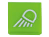 Hella® Symboleinsatz Arbeitsscheinwerfer, grün, für Wippschalter, 9XT 713 630-371
