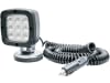 LED-Arbeitsscheinwerfer 1.081 lm 12 W, 10 – 50 V, 9 LEDs, quadratisch, Magnethaftung, 098 174 495