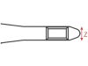 Walterscheid Zugöse "ZO74054-40D-6", Ø Öse 40 mm, mit 6-Loch-Flansch 100 x 110 mm, 8002253