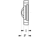 SAE-Flanschhälfte "FHL 3000 PSI" leicht, 1", 1 Paar