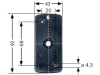 Jokon Positionsleuchte "SPL 07" quadratisch, 92 x 43 x 37 mm