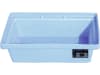 BAUER® SÜDLOHN Auffangwanne "KWP-P 20" Auffangvolumen max. 20 l, ohne Lochrost, für Kleingebinde, PE (Polyethylen), blau