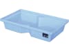 BAUER® SÜDLOHN Auffangwanne "KWP-P 60" Auffangvolumen max. 60 l, ohne Lochrost, für Kleingebinde, PE (Polyethylen), blau