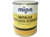 Mipa Kunstharzlack "Mipalux", mattschwarz, 750 ml, 621159005M