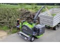 Heizohack® Häcksler "HM 6-300 VM" handbeschickt, mit Fahrwerk CAT®-Motor 55 kW (75 PS)