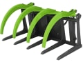 Heizomat® Greifzange "HG 1800 5/4" 4 Zinken, 5 Gegenklauen, für den Transport von Stamm- und Wipfelholz und Busch- und Strauchwerk