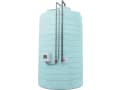 DURAplas® Lagertank "Securi" 12.500 l für Eisen II-Chlorid und Flüssigkeiten bis zu einer Dichte von 1,4 kg/l, Ø x H 2.500 x 3.500 mm, doppelwandig, DPR12000-FECL2