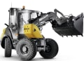 MECALAC Schwenklader "AS600" Hubkraft 2.000 daN, 36,4 kW (49,5 PS) bei 2.300 min⁻¹, 0 – 20 km/h, P-Kinematik