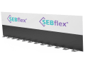 SEBflex® 2.0 beschichtetes Fugenblech Streifen mit Fuß, Länge 2,1 m
