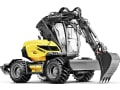 MECALAC Mobilbagger "11MWR" Hubkraft 4.000 kg, Leistung 55,4 kW (75 PS) bei 2.200 min⁻¹, 0 – 20 km/h
