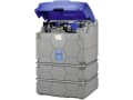 Cemo Tankanlage "Cube AdBlue® Outdoor Premium Plus" 1.500 l, für AdBlue®, stationär, mit Zugangskontrolle für max. 250 Benutzer, 11030