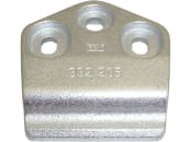 ESM Messerhalter 3 x Bohrung, fünfeckig, abgerundet, gesickte Löcher, für Agria, Busatis, 332 2050 