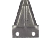 ESM Messerklinge 73 x 50,8 x 2 mm, gewölbt, für Doppelmesser-Mähbalken ESM, Tielbürger, 344 0091 