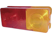 Hella® Lichtscheibe eckig, rechts, 170 x 75 mm, für Schlussleuchte (Best. Nr. 10066273), 9EL 112 741-001 