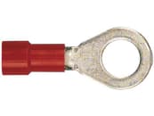 Herth + Buss Ringkabelschuh rot 0,5 – 1 mm², Ø 6,5 mm, verzinnt; teilisoliert, 50 252 114 