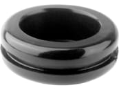 Herth + Buss Dicht- und Schutzstopfen doppelseitig, geschlossen, schwarz, PVC (Polyvinylchlorid), D=21 mm, H=10 mm, 50 280 321 