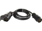 Herth + Buss Verlängerungskabel 2,8 m 12 V, Kunststoffstecker 7-polig, 7 x 1,0 mm², 51 276 546 