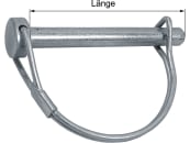 Splint 8 x 70 mm für Kipplager Splint 8 x 70 mm für Kipplager
