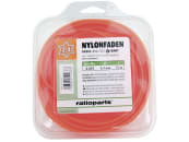 Mähfaden "Copolymer" 2,4 mm/12 m 6-Kant, orange, SB-Karte 