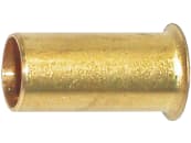 Verstärkungshülse "VH PO", Messing, für Polyamidrohr 8 mm ID 