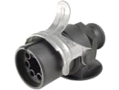 Herth + Buss EBS-Stecker 7-polig, 24 V, Schraubanschluss, mit Aderendhülsen, Zugentlastung, Trompetenkappe, Manteldichtung, 51 305 557 