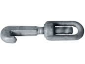 Hücobi Hakenschraube M 20 x 155, mit Ringmutter und U-Scheibe, für Rückwand, 8392 022155 