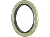 U-Seal Dichtring, Ring Stahl; Dichtwulst NBR (Nitrilkautschuk) 