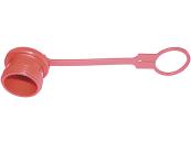 Staubschutz für Schraubstecker "Argus HDK", "Argus SVK", Kunststoff, rot, BG 03, Rd 36 x 2 AG 