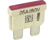 Herth + Buss Flachstecksicherung "FKS-80, LF, Standard", 80 V, 25 A, natur, für Elektrofahrzeuge, 50 295 856 