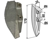 Industriehof® Säschar, 30 x 170 x 67 mm, 2-Loch für Monosem, 99.MO-01 