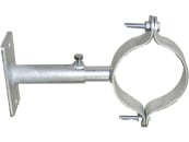 Hücobi Rohrschelle Länge 210 – 330 mm, verzinkt, mit Teleskopfunktion 