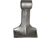 Industriehof® Hammerschlegel Arbeitsbreite 115 mm, Bohrung 26 mm, Einbaumaß 51 mm, für Kuhn, 63-RM-171 